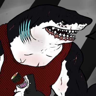 sleepy shark, no fucks.