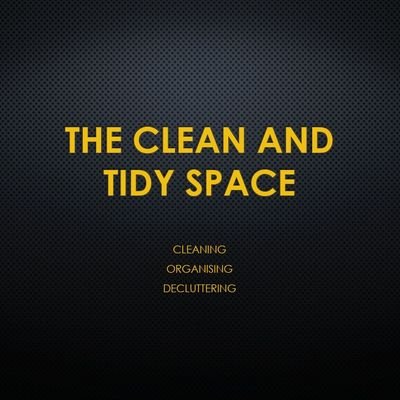 TheCleanAndTid1's profile picture. Cleaning
Organising
Decluttering