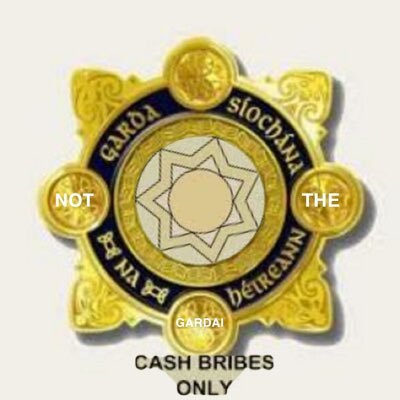 AnGardSiochana's profile picture. NOT the Gardai. Parody.