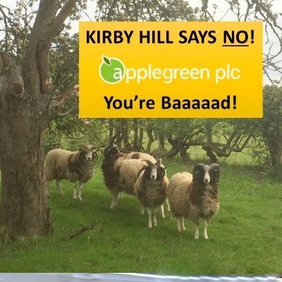 Residents' action group objecting to proposed motorway services on the A1(M) at Kirby Hill in North Yorkshire. #noserviceshere #noapplegreen #giveusabreak