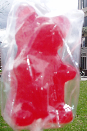 Big, red, and squishy