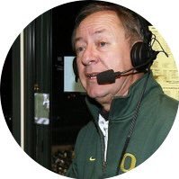 I'm a native Oregonian and have been the radio voice of the Ducks going on 37 years. Love my Lord Jesus Christ.