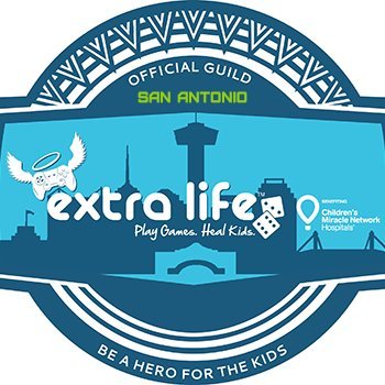 Official Twitter for @ExtraLife4Kids San Antonio Guild. Representing @CSRFoundations. Playing Games and Healing Kids for @CMNHospitals! #ChangeKidsHealth