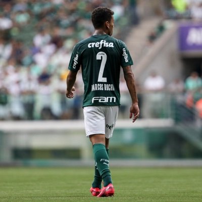 Perfil oficial do lateral Marcos Rocha, do Palmeiras