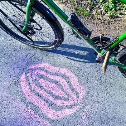 kinkycyclist's profile picture. Patriarchy isn't the only thing I wanna smash.