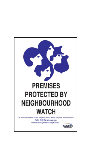 Neighbourhood Watch facilitates a safe community for Mississauga residents by creating strong bonds and empowering residents to protect one another's property.