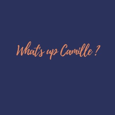 Visit Incubateur What's Up Camille ? Profile