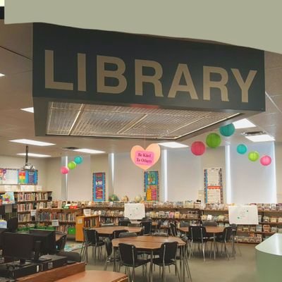 The Tecumseh Elementary School library is the heart of our school!