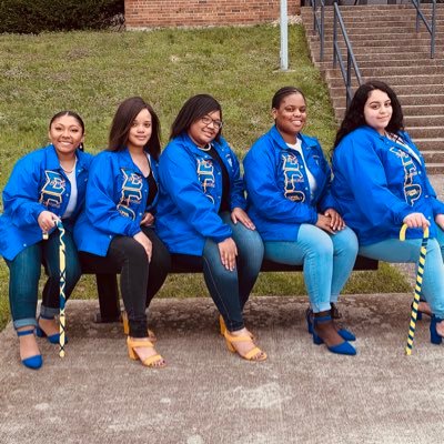 We are the Radiant Rho Psi Chapter of ΣΓΡ Sorority, Inc. Chartered on March 12th, 2009 at Eastern Kentucky University. 💛💙🐩. Insta:rhopsi_poodles