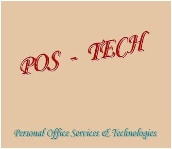POS-TECH Personal Office Services & Technologies is a Vet owned small business.  Specializing in technical services for the personal office & small business.