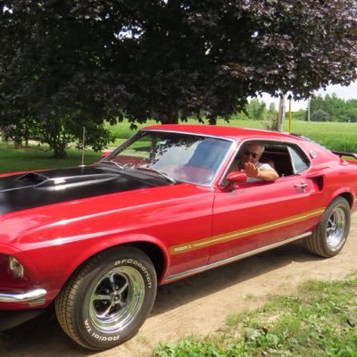 Ontario farmer, husband of a wonderful woman,. Farming, carpentry & Mach 1 Mustangs.