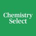 ChemistrySelect (@ChemistrySelect) Twitter profile photo