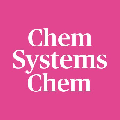 ChemSystemChem is a high-quality interdisciplinary journal for systems chemistry. Published by @ChemEurope