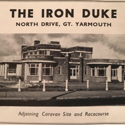 The Iron Duke is an Art Deco Public House. Designed by AW Ecclestone for the Lacons Brewery. Bars made from teak taken from the WW1 Battleship HMS Iron Duke .