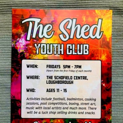 A Town Centre based youth club dedicated to providing fun safe and engaging activity for Children in Charnwood.