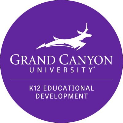 The official Twitter account of Grand Canyon University's K12 Educational Development Team