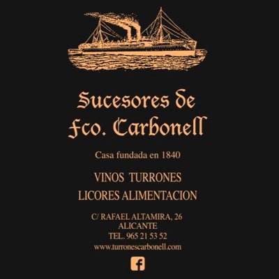 TURRONESCARBON1's profile picture. Establecimiento familiar en el corazón de Alicante, en el que pueden encontrar un gran surtido de productos de la provincia de Alicante como turrones de Jijona