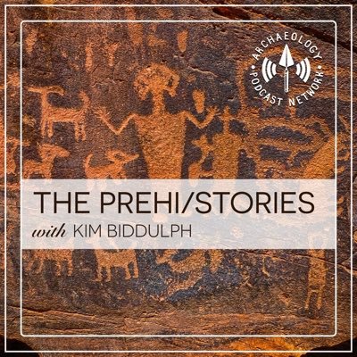 Prehi/stories podcast on @archpodnet with @kimbiddulph and guests. We explore the evidence behind stories on page and film set in the deep past.