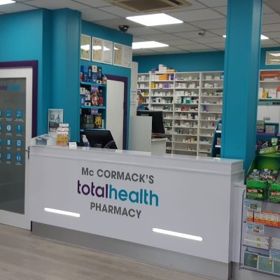 McCormack's @totalhealthIRL Pharmacy #Limerick has been dispensing medicine & healthcare advice to the local community for over 25 years!  📞 (061) 414602