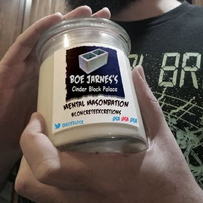 BoeBlock's profile picture. Master Candlesmith.

The first and only soy-based candles in Pottsville, PA. 

Boe knows: Apache helicopters, breakdancing, rollerblading, and Vin Diesel's car.