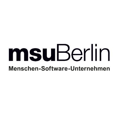 Menschen-Software-Unternehmen msuBerlin GmbH | https://t.co/6bJVmOFuPN