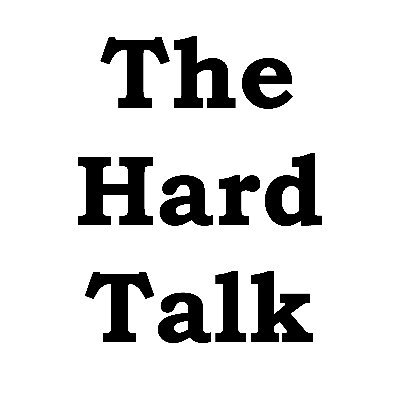 YouTube channel #TheHardTalk @ https://t.co/CcFG9FmkTA