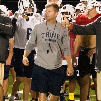 Christ follower, Husband, Father.

Co-Offensive Coordinator/WR Coach #TrineFB.    
all posts are my own