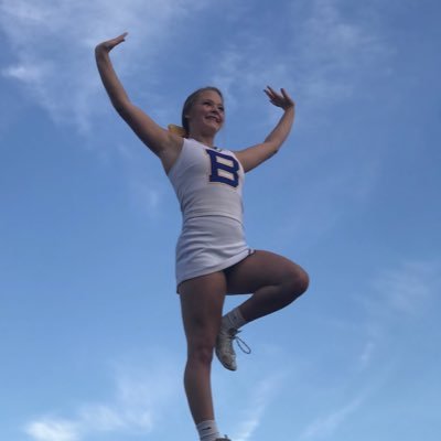 We are the Liberators! 💙💛 follow us on instagram as we cheer on our Liberators @ bolivarcheerleading #goliberators