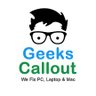 geekscallout's profile picture. Laptop Repair London in and around the M25. We are providing Same Day On-Site support. We offer no Fix no Fee and 100% labor refund if you don't feel happy.