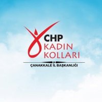 CHP Kadın Çanakkale(@CHPKADINCKALE) 's Twitter Profile Photo
