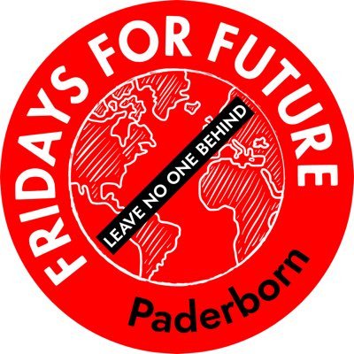 FFF_Paderborn's profile picture. Wir fordern von der Politik, ALLES dafür zu tun, das 1,5-°C-Ziel einzuhalten. 🌏 Für eine klimagerechte Politik in Paderborn🌍