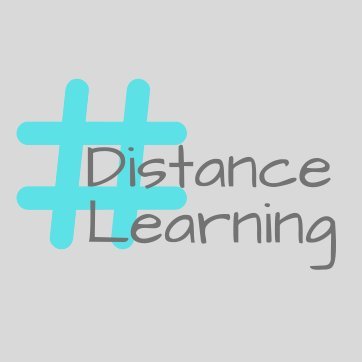 Follow this account to get Tweets with hashtag #distancelearning in your timeline.  Share, learn, & support students together.  Managed by @MrsJennCarr.