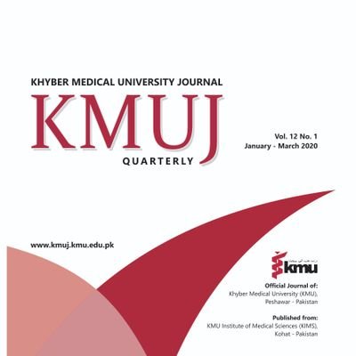 Official journal of Khyber Medical University Peshawar, Pakistan,
Indexed by @webofscience @Scopus
Recogzd by @hecpkofficial
Follows #ICMJE,@COPE