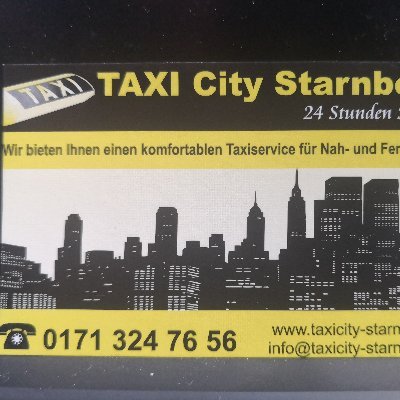Mit dem Taxiunternehmen Taxi City Starnberg sicher ans Ziel! Wir bieten Taxifahrten aller Art für Starnberg, Pöcking, Percha, Perchting, Berg, Allmanshausen,