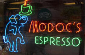 modocsmarket's profile picture. Espresso bar, bakery items, quaint neighborhood market, gathering place, Elephants, Elephants, Elephants