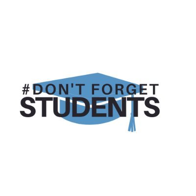 Working to ensure that governments #dontforgetstudents in their COVID-19 response. À l'œuvre pour que les étudiants ne soient pas oubliés pendant la COVID-19.