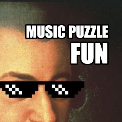 PuzzleFun's profile picture. Just sharing smiles, good vibes, cool songs and passion for music. Games for Music Lovers 🎮🎵