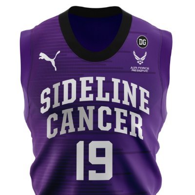 The Sideline Cancer Basketball team plays in @thetournament in honor of The Greg and Cathy Griffith Family Foundation #SidelineCancer #BELIEVEALWAYS