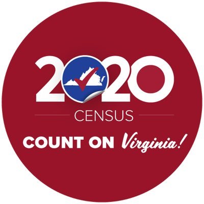 YOUR Representation.
YOUR Community Funding. 
YOUR Civic Duty. 

Follow us for updates on the #2020Census 
#VACompleteCount #CountOnVirginia