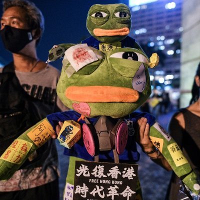 CovPepe19's profile picture. Twitter: Better, but the same, only different!
Current mood: In the revolting process.
Bachelor Biochem, Genetics
I follow back sometimes.
As always, Covfefe!