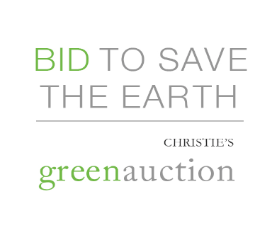 Bid2SaveEarth's profile picture. Christie's Green Auction:a collaboration of leading environmental, cultural and media organizations to raise the visibility and funding for environmentalism.