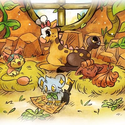 A skitty who hoards reviver seeds - A girafarig who wants to prove herself - A vulpix who will cry if you're mean - A shinx who just wants to read in private