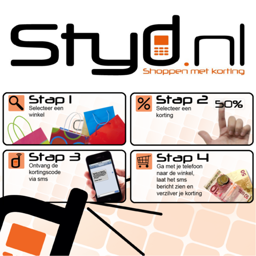 stydnl's profile picture. Hallo, welkom bij Styd.nl, Shoppen met korting!

STYD staat voor Shop Till You Drop! Geheel kosteloos ontvang je kortingscodes via SMS voor goedkoop Shoppen!