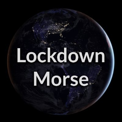 Lockdown Morse - A new way to learn Morse code, starting 13th April 2020! By Matt, M0PTO.
#Morse #MorseCode #CW #HamR #HamRadio #Radio

lockdownmorse@gmail.com