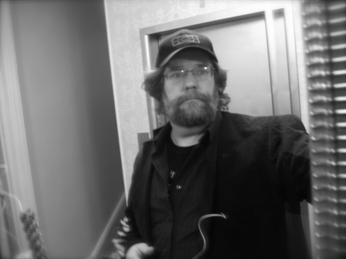 Some guy that seems to be involved in filmmaking.