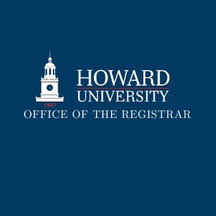 Official Twitter of @HowardU's Office of the Registrar | For all registrar inquiries, please contact us at registrar@howard.edu