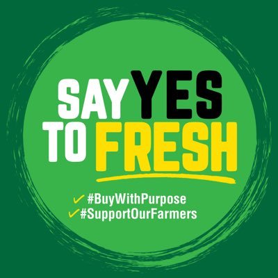 The official account for the #SayYesToFresh campaign. #BuyWithPurpose and #SupportOurFarmers 🥔🥒🍌