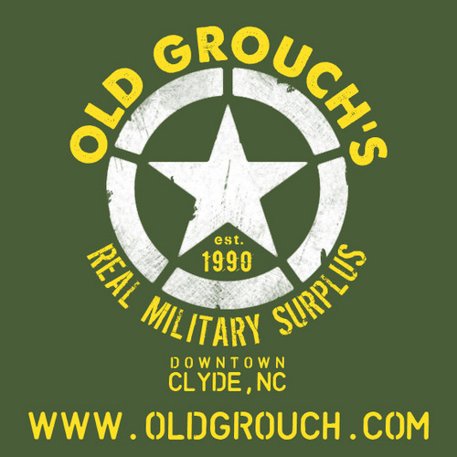 The official twitter feed for the Old Grouch's Surplus. See the good stuff before everyone else and get the best deals!