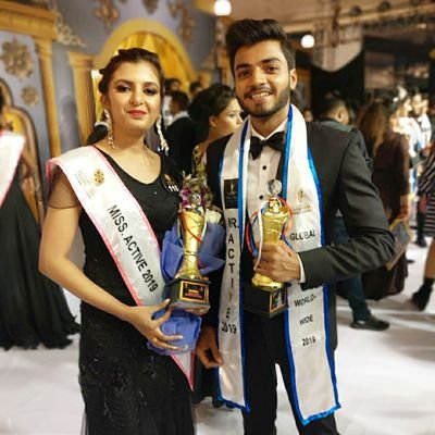 Mr. Active India Worldwide 2019.