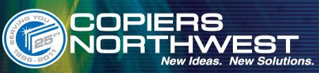Copiers Northwest?s purpose is to provide superior quality multi-function copier, printer, fax and software products to local businesses.